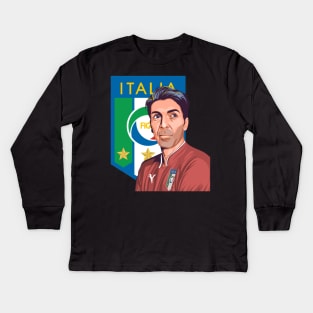 Gianluigi buffon Kids Long Sleeve T-Shirt